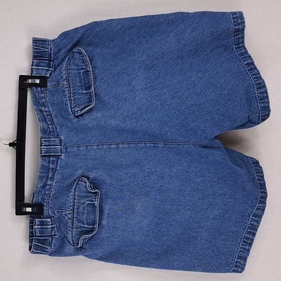 Savane Unplugged med wash hiking cargo front pockets Size 40 W denim shorts - Picture 2 of 6